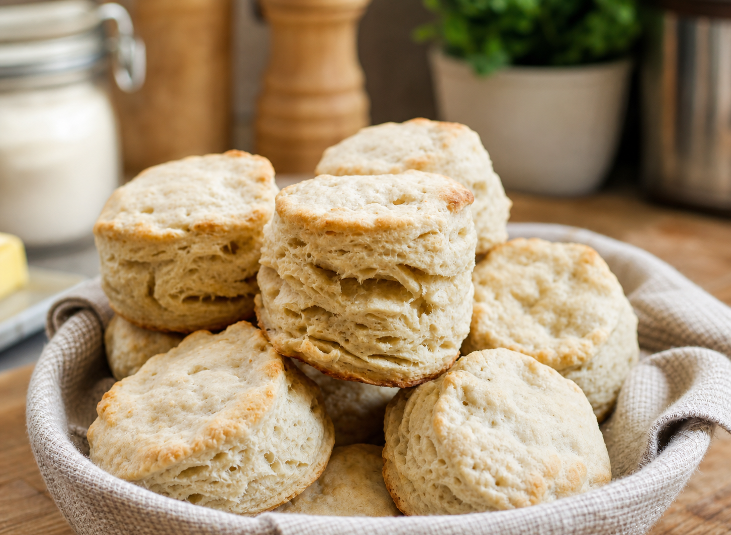 Homemade Buttermilk Biscuits