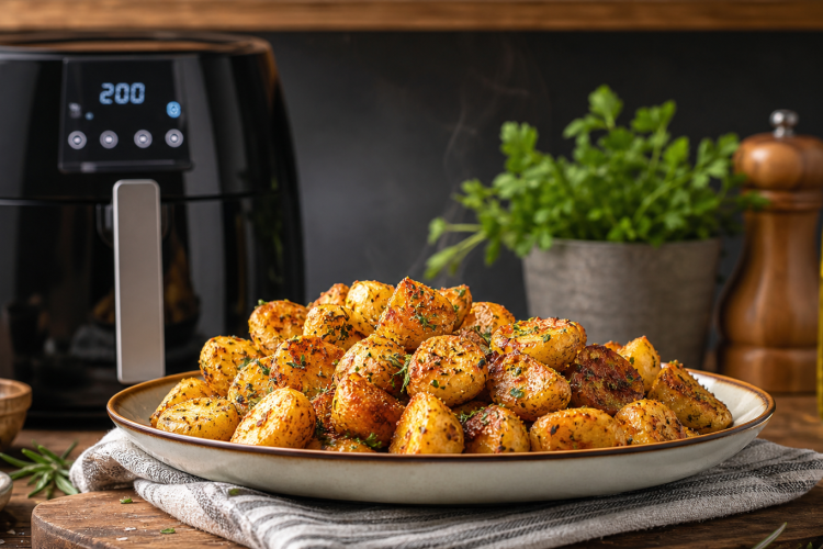 AIR FRYER ROAST POTATOES