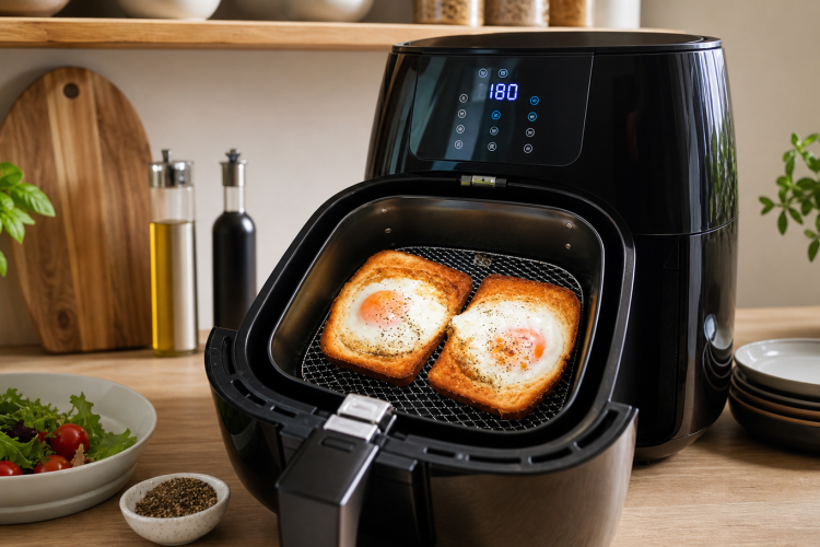 Air Fryer Egg Toast