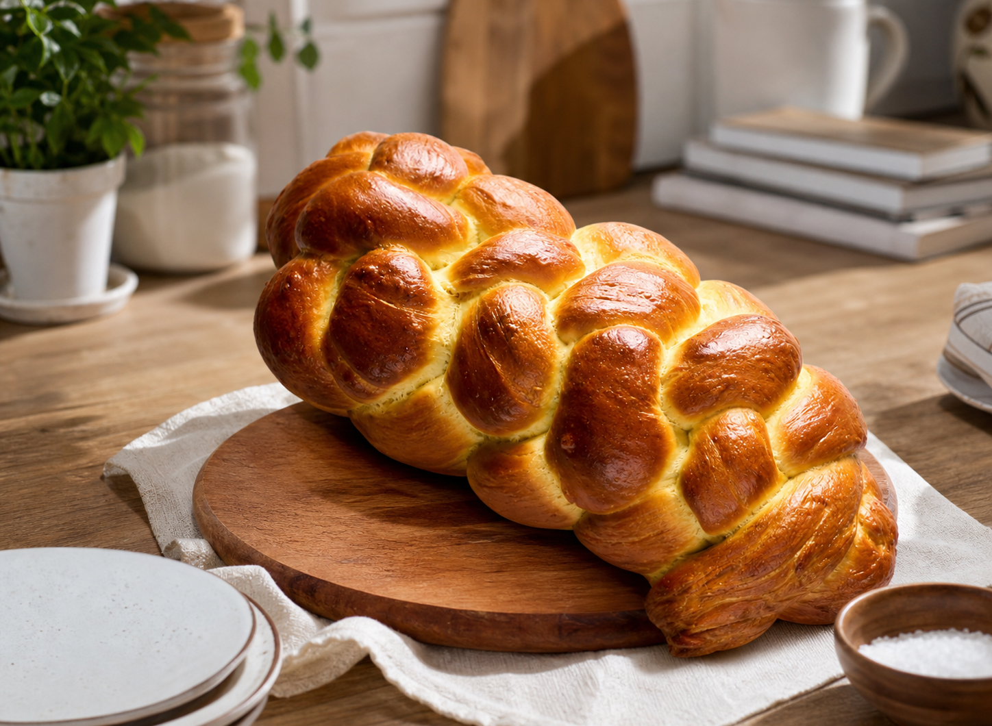 Healthy Challah Bread Recipe