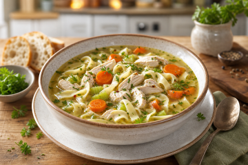 Healthy Chicken Noodle Soup Recipe