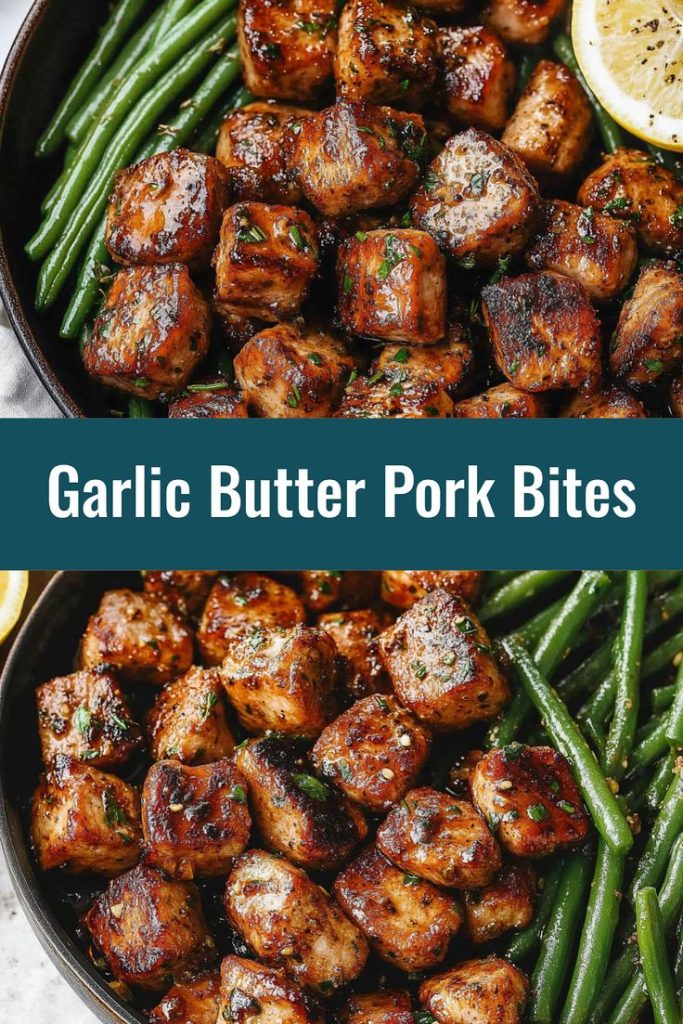 Garlic Butter Pork Bites