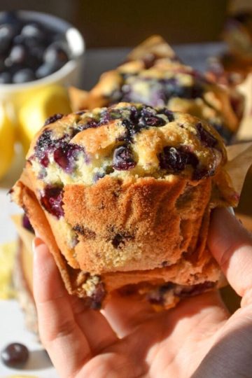 Sourdough blueberry muffins Recipe