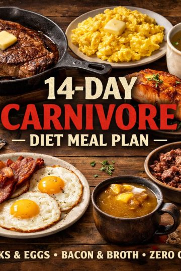 14-Day Carnivore Diet Meal Plan (Simple, Satiating & Sustainable)