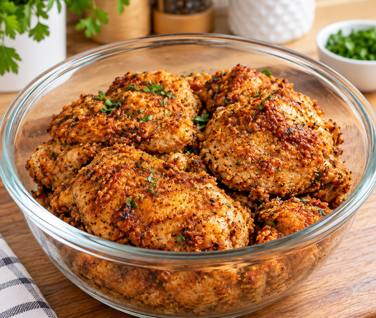 Air Fryer Fried Chicken – Super Crispy and Juicy