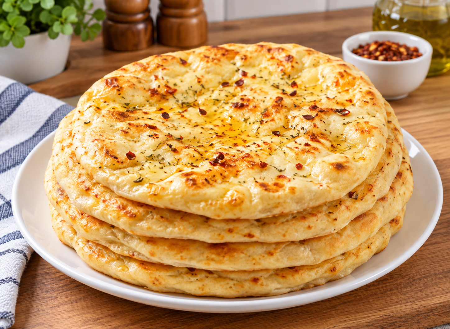 Air Fryer Turkish Bread