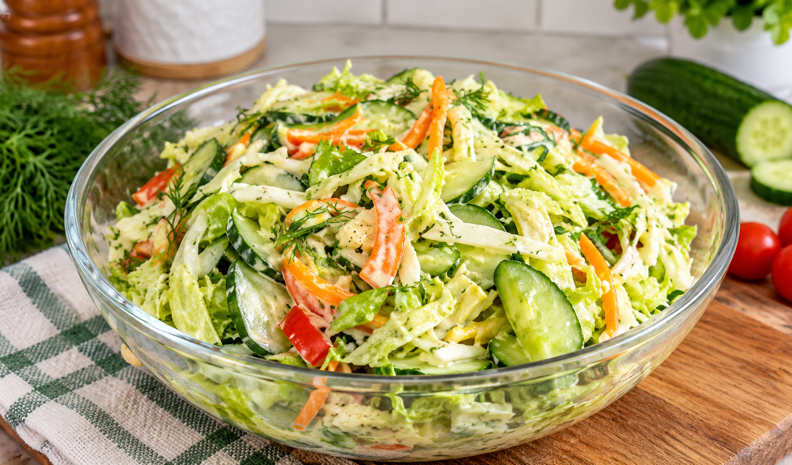 Refreshing Cucumber Salad