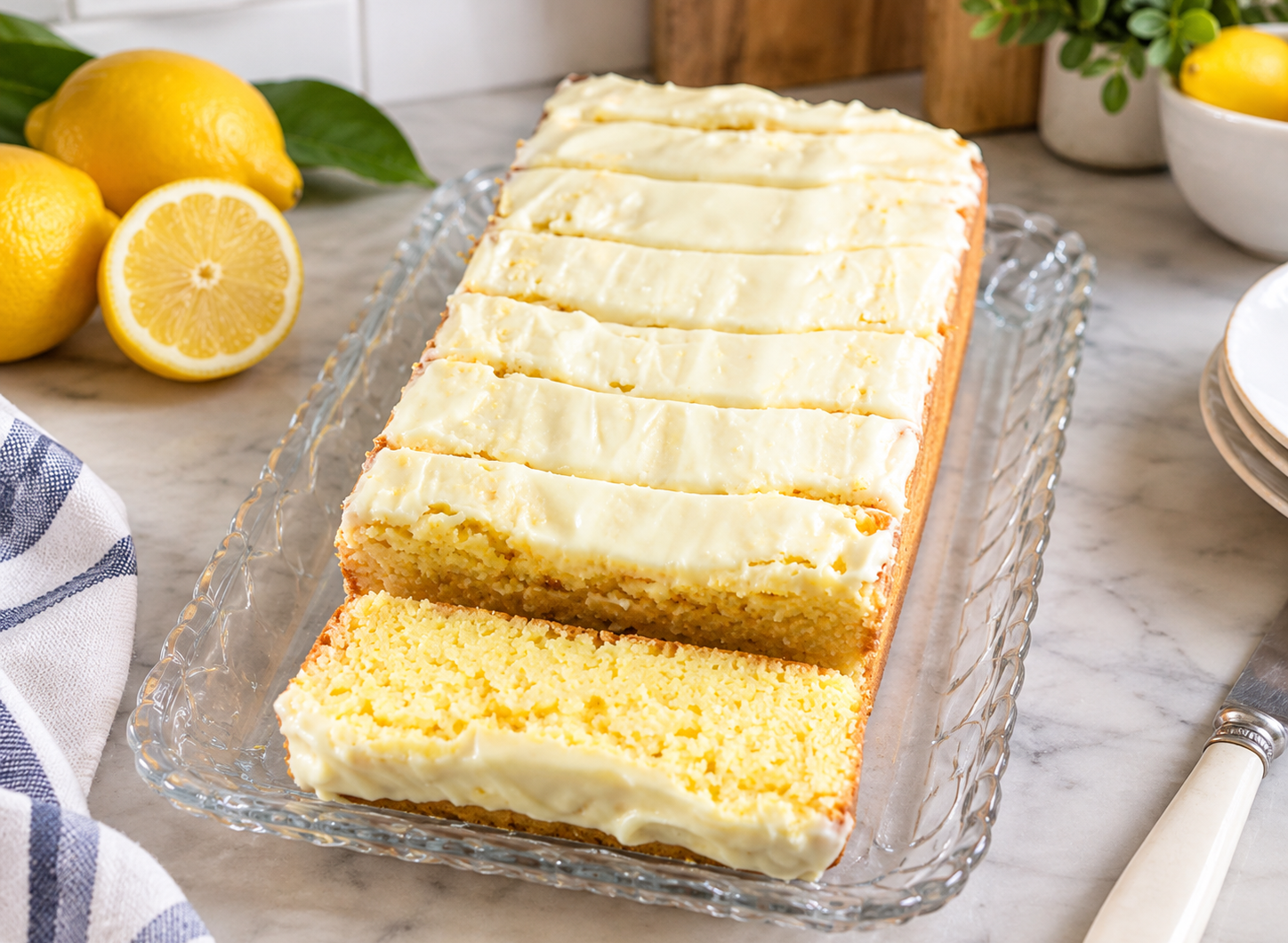 Lemon Loaf Cake (Keto, Gluten-Free, Sugar-Free)
