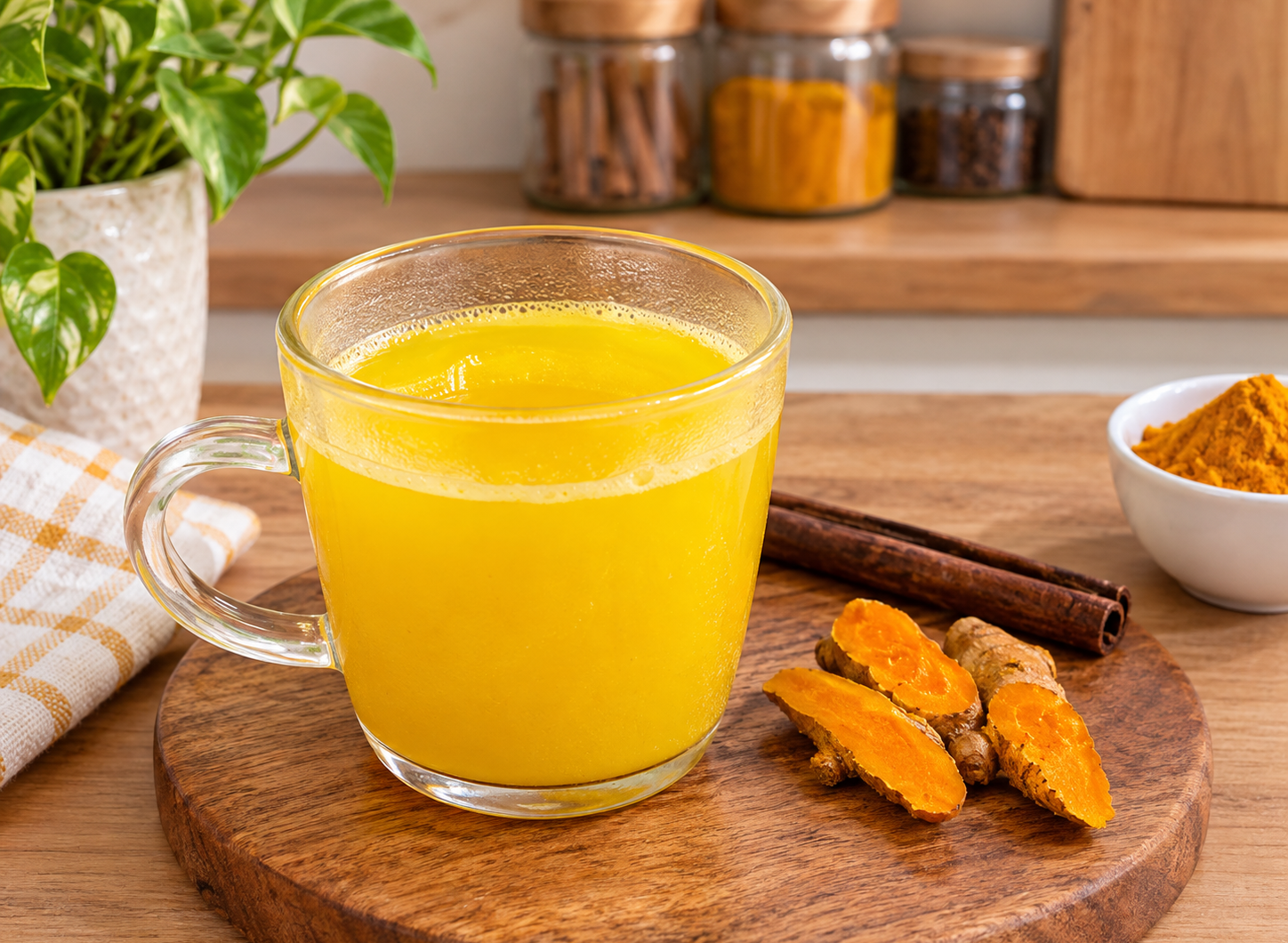Turmeric, Ginger, Cinnamon, Lemon & Honey Tea