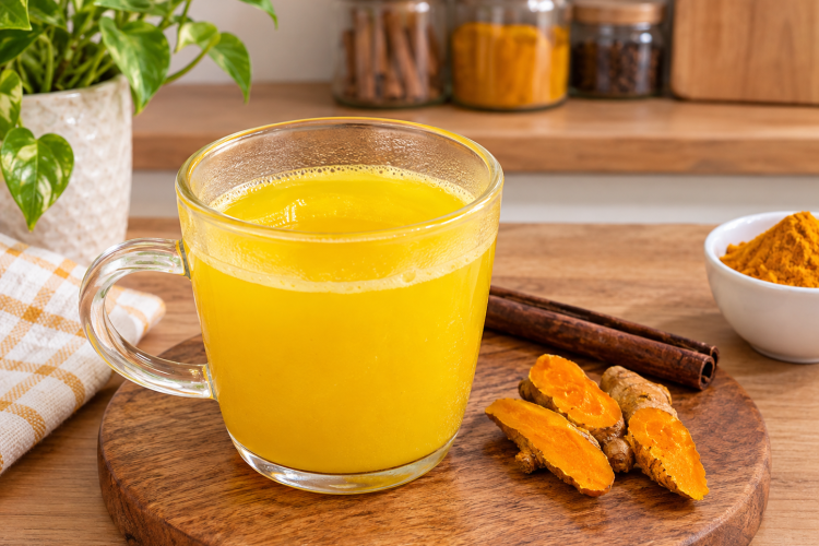 Turmeric, Ginger, Cinnamon, Lemon & Honey Tea